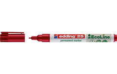 edding, Permanent-Marker 25 EcoLine Rot