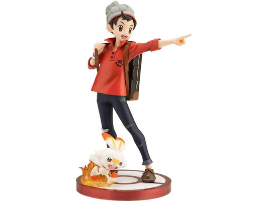 Kotobukiya | Figur Pokémon ARTFXJ 1/8 Victor & Hopplo