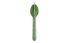 Koziol | Besteck-Set to go Klikk | 3-teilig, Leaf Green