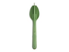 Koziol | Besteck-Set to go Klikk | 3-teilig, Leaf Green