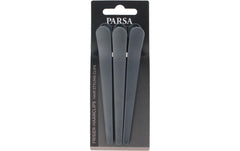 PARSA Frisier-Haarclips, grau