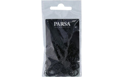 PARSA Haargummis Mini, schwarz