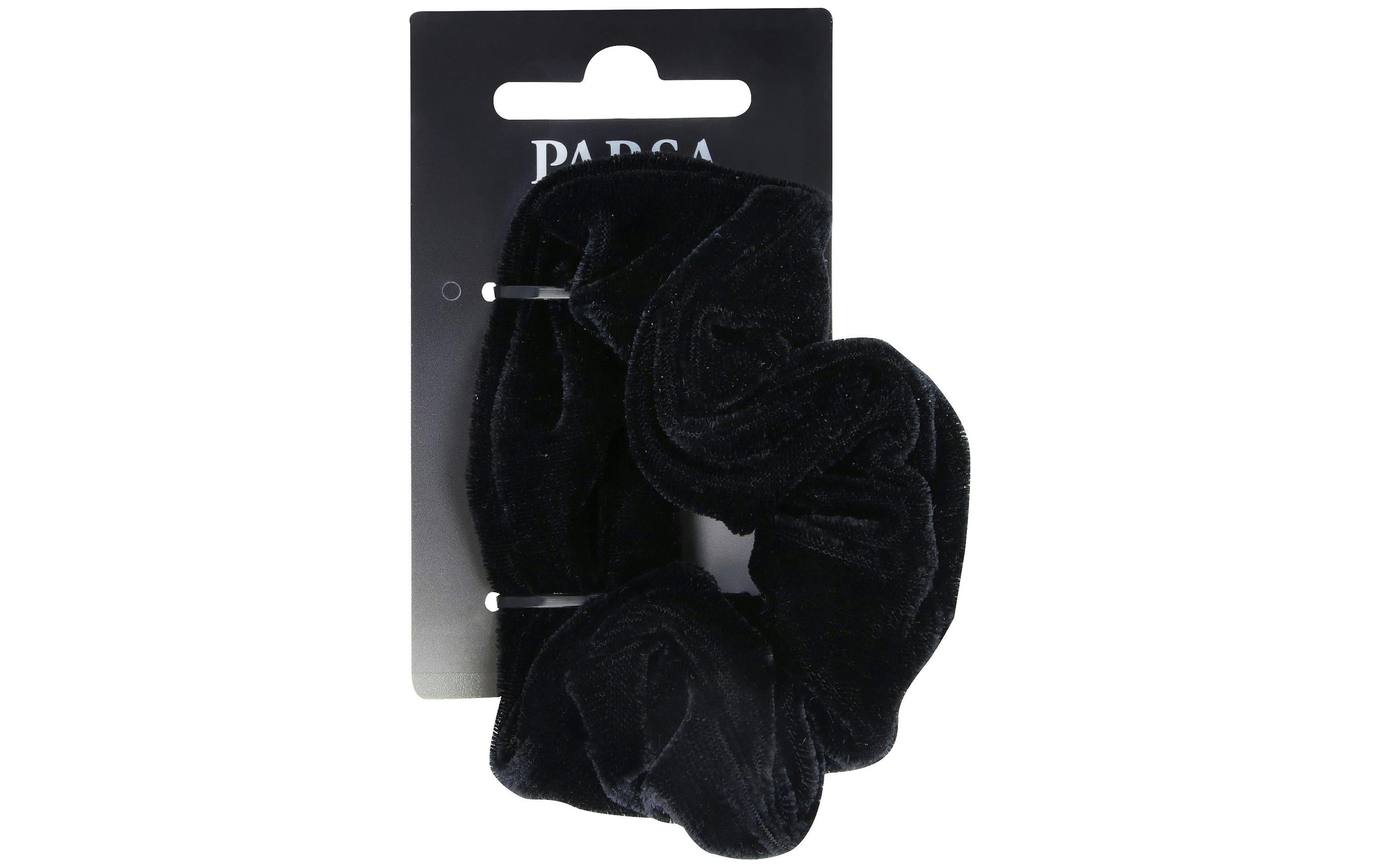PARSA Scrunchie Samt, schwarz