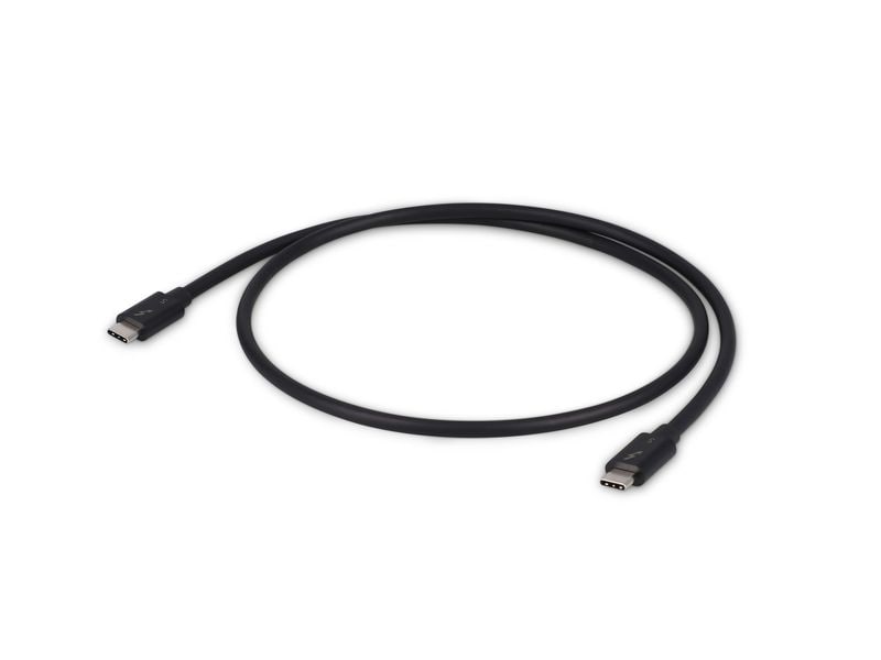 LMP | Thunderbolt5-Kabel C-C schw. 0.8m | bis 120Gbps / 6K / DP2.1