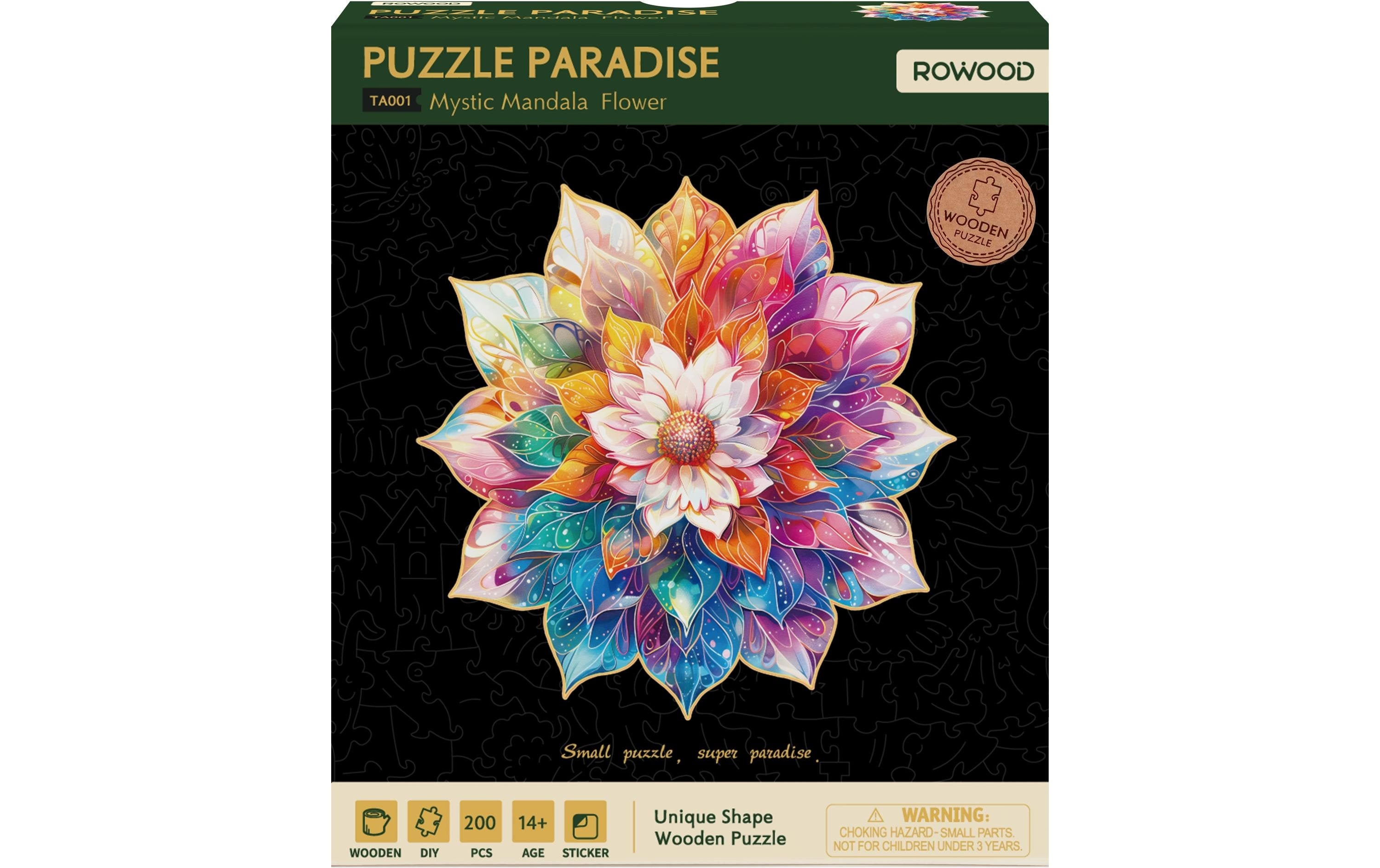 Robotime Mystic Mandala Flower Puzzle