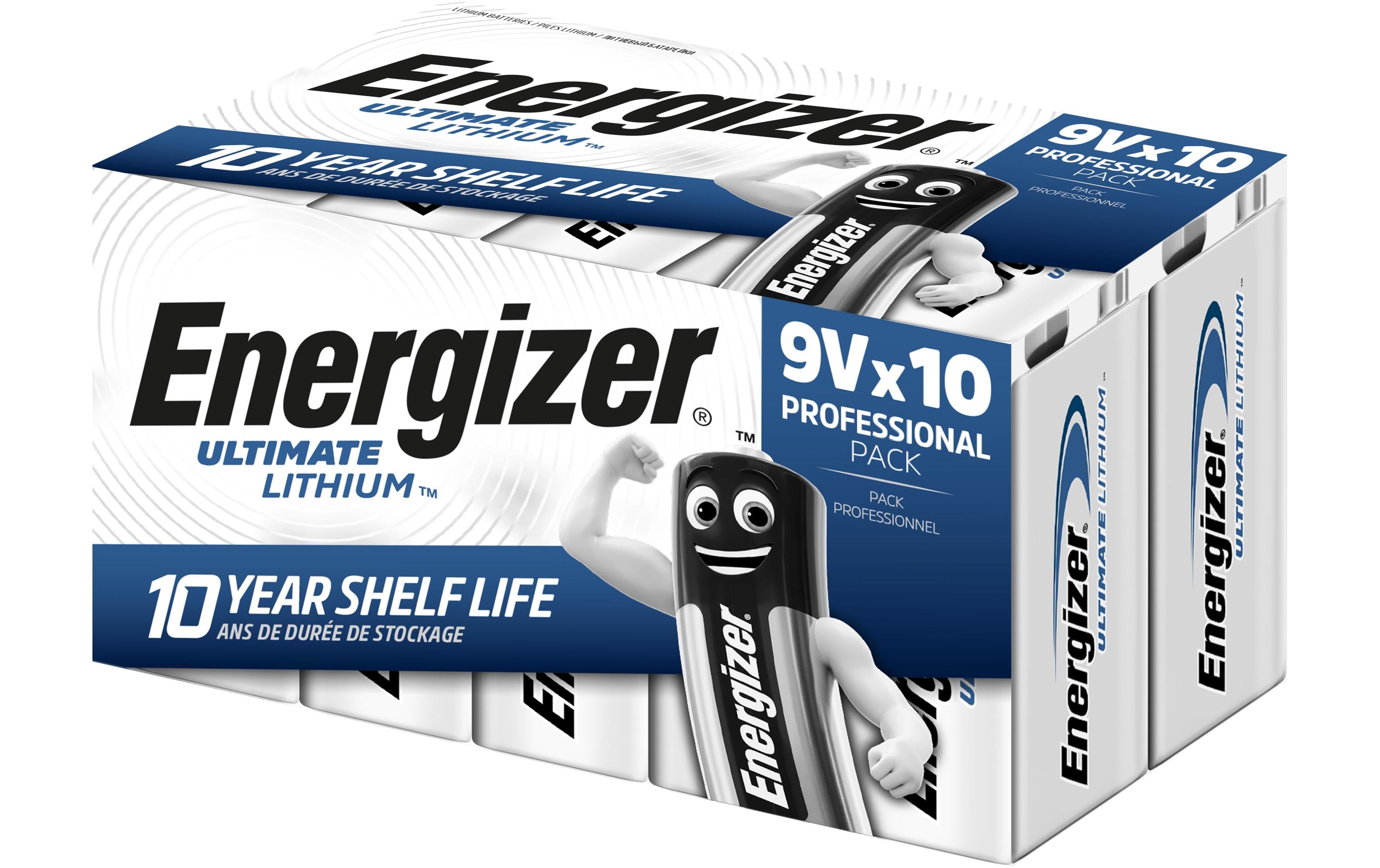 ENERGIZER Ultimate Lithium 9V 10 Stück