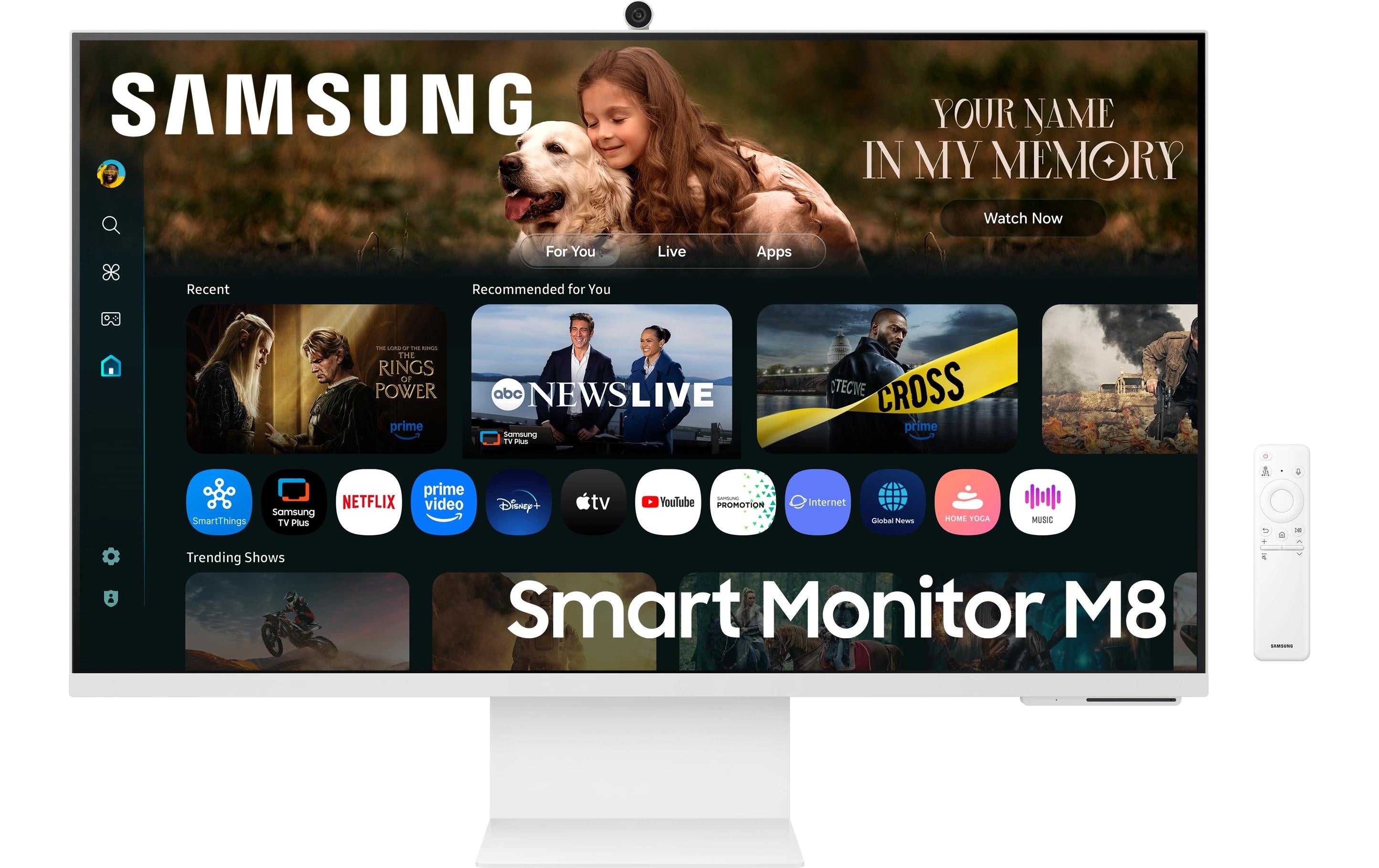 Samsung LS32FM801UUXEN, 32, white