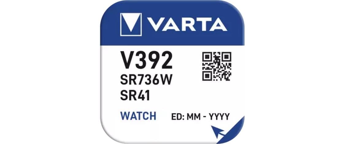 VARTA Knopfzelle Watch V392, 1.55V, 10Stk