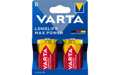 VARTA Batterie Longlife Max Power D, 2Stk