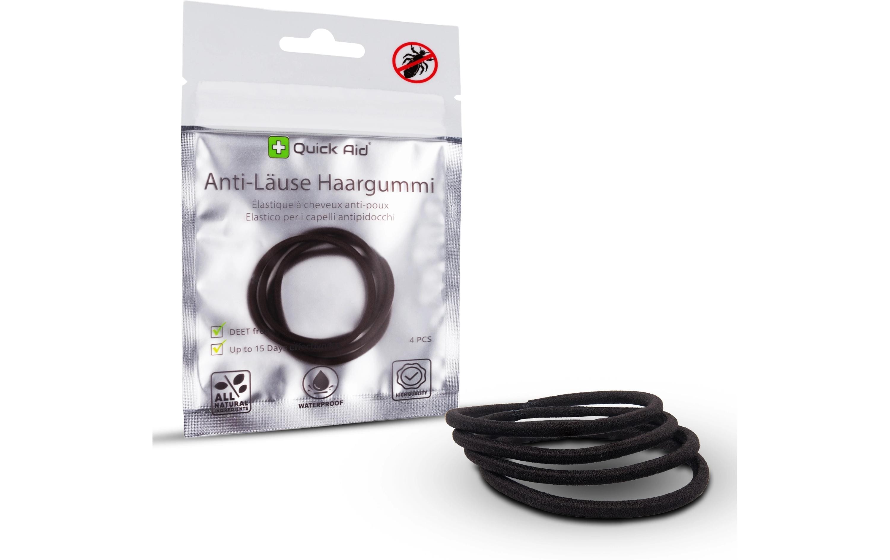Anti-Läuse Haargummi schwarz