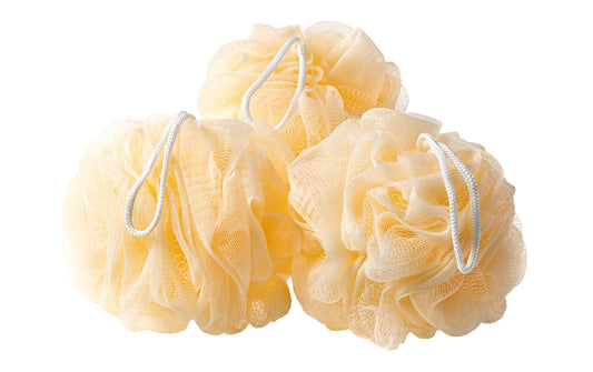 COCON, Duschschwamm Creme, 3 Stück