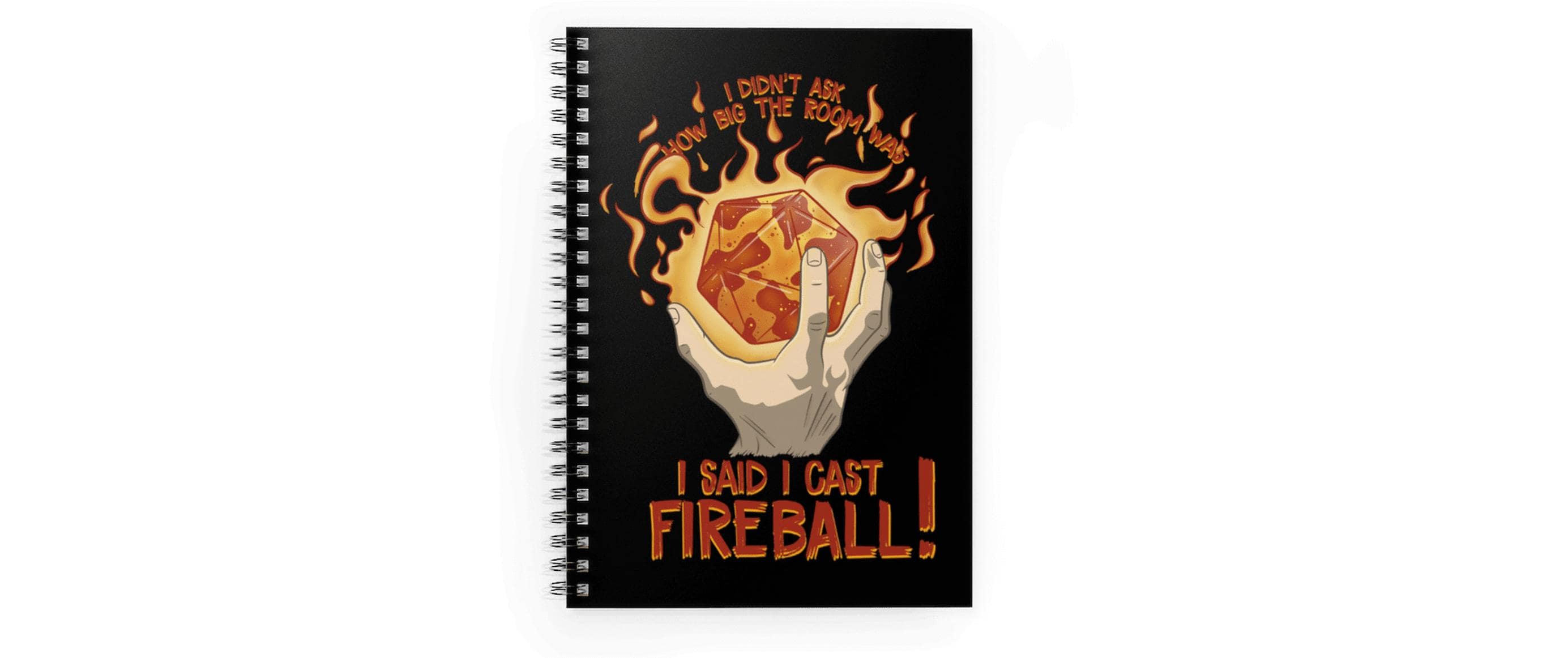 Notizbuch I Cast Fireball!