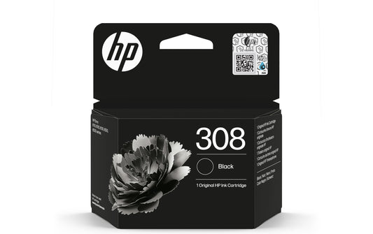 HP Tinte Nr. 308 - Black (7FP21UE)