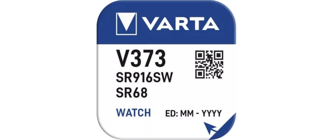 VARTA Knopfzelle Watch V373, 1.55V, 10Stk