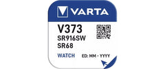 VARTA Knopfzelle Watch V373, 1.55V, 10Stk