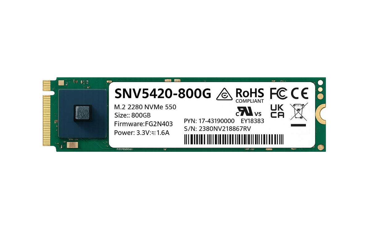 Synology SSD M.2 2280 NVMe 800GB
