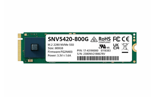Synology SSD M.2 2280 NVMe 800GB