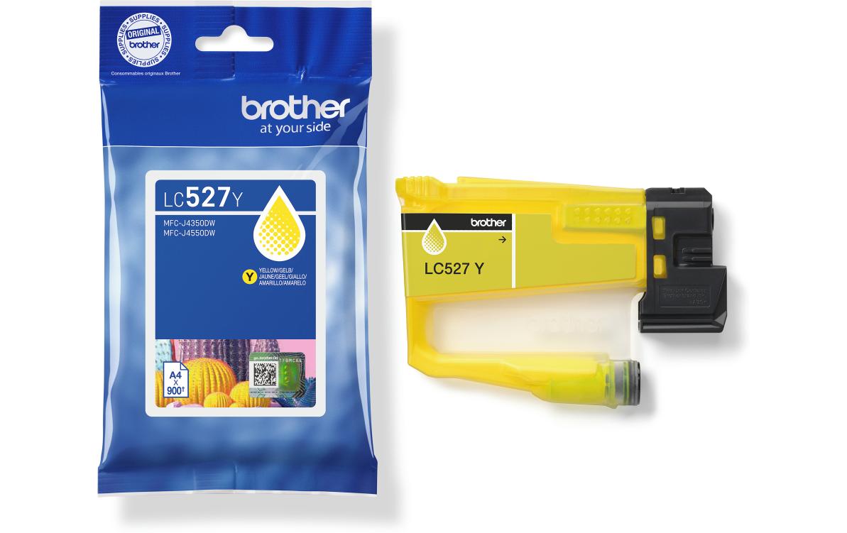 Tinte Brother LC-527Y, yellow