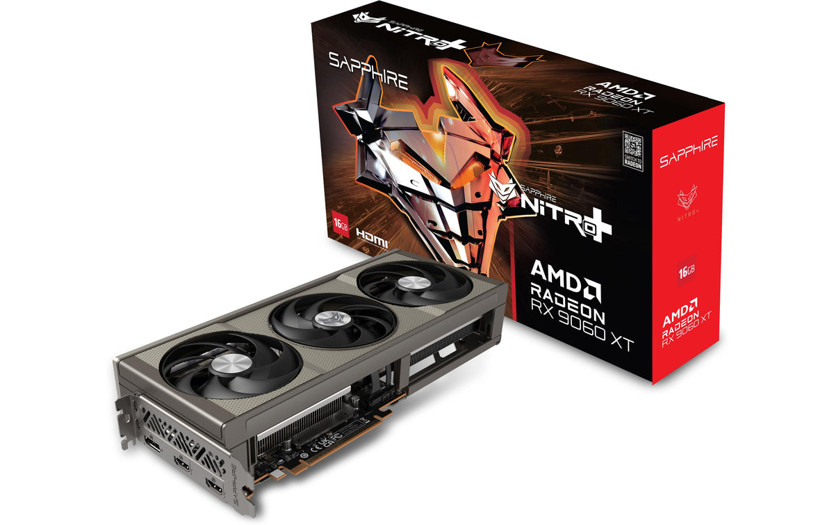 Sapphire RX9060 XT NITRO+ GAM OC 16GB GDDR6
