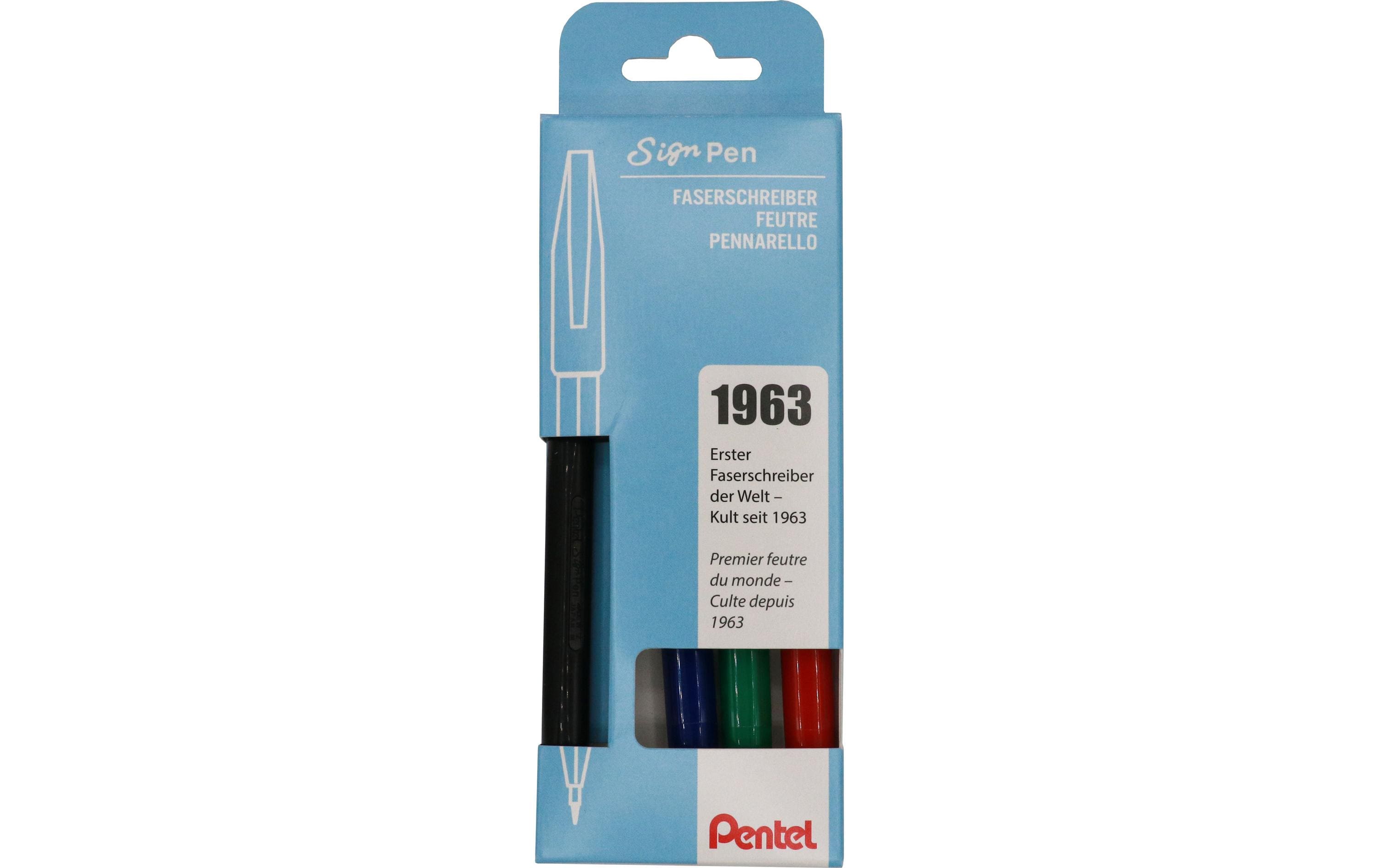 pentel, Filzstift Einweg 4er Set