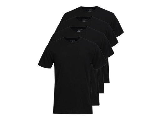 Switcher | 4er-Pack Unisex T-Shirt Max | Schwarz, XL