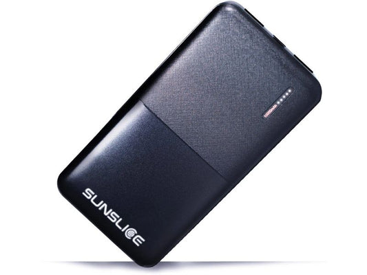 SunSlice | r Gravity 10 - 10000 mAh Powerbank | 10000mAh kompakte Li-Ion PowerBank