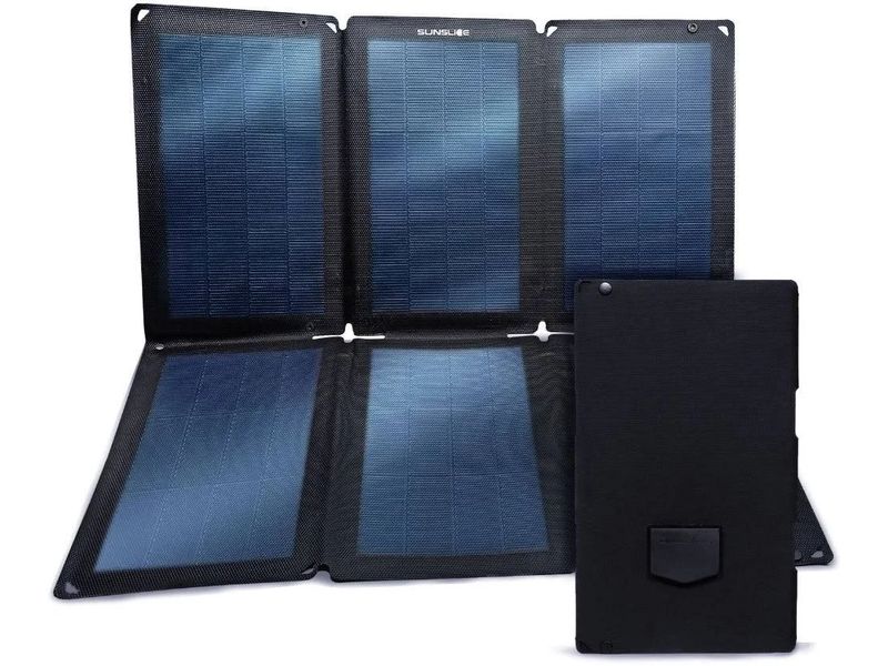 SunSlice | r Fusion Flex 48 - 48W Solar Panel | Ultraleichtes Solarpanel für unterwegs