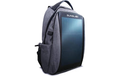 SunSlicer Zenith - 8W Solar Backpack Grey