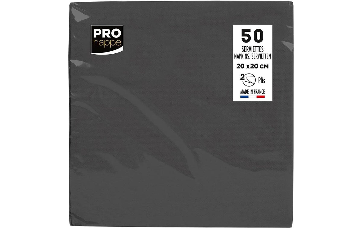 PRO nappe, Papierservietten 20 cm x 20 cm,