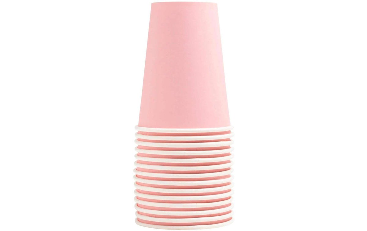 PRO nappe, Einwegbecher 2 dl, 15 Stück, Ros