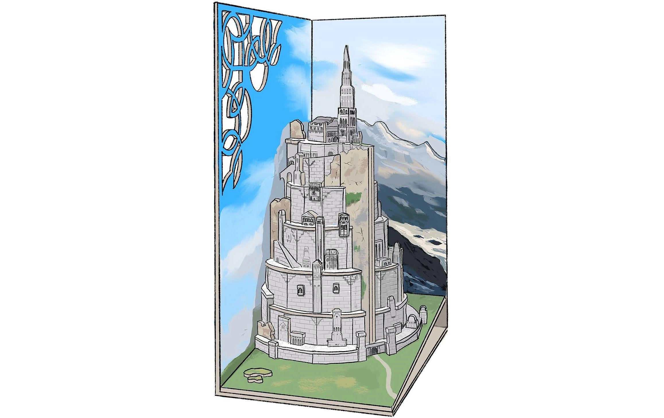 Tiny Adventures Lord o.t. Rings Minas Tirit