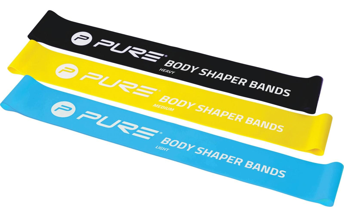 FTM, Fitnessband 3er-Set, leicht bis stark,