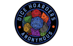Dice Hoarders Anon Sticker