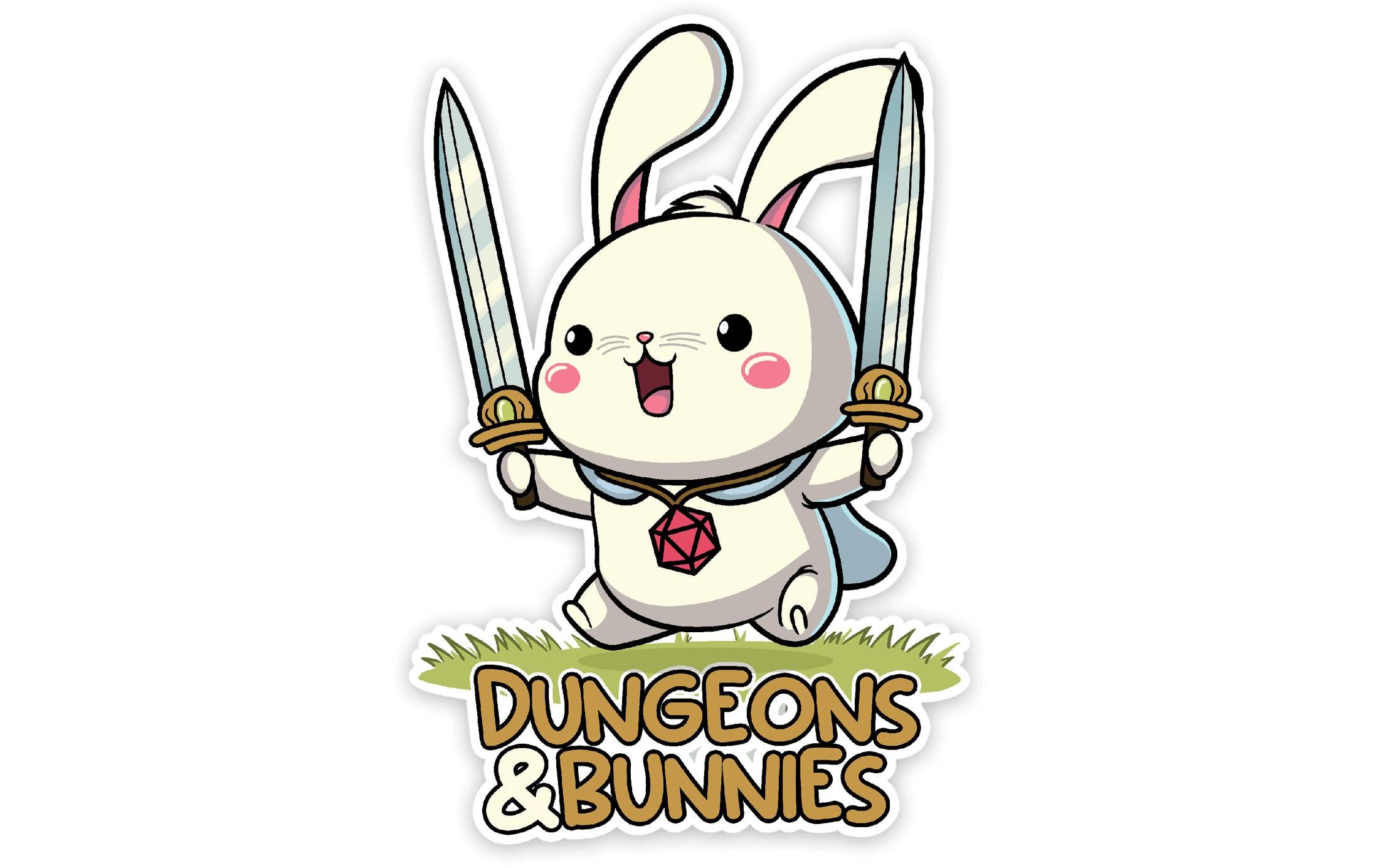 Dungeons and Bunnies Sticker