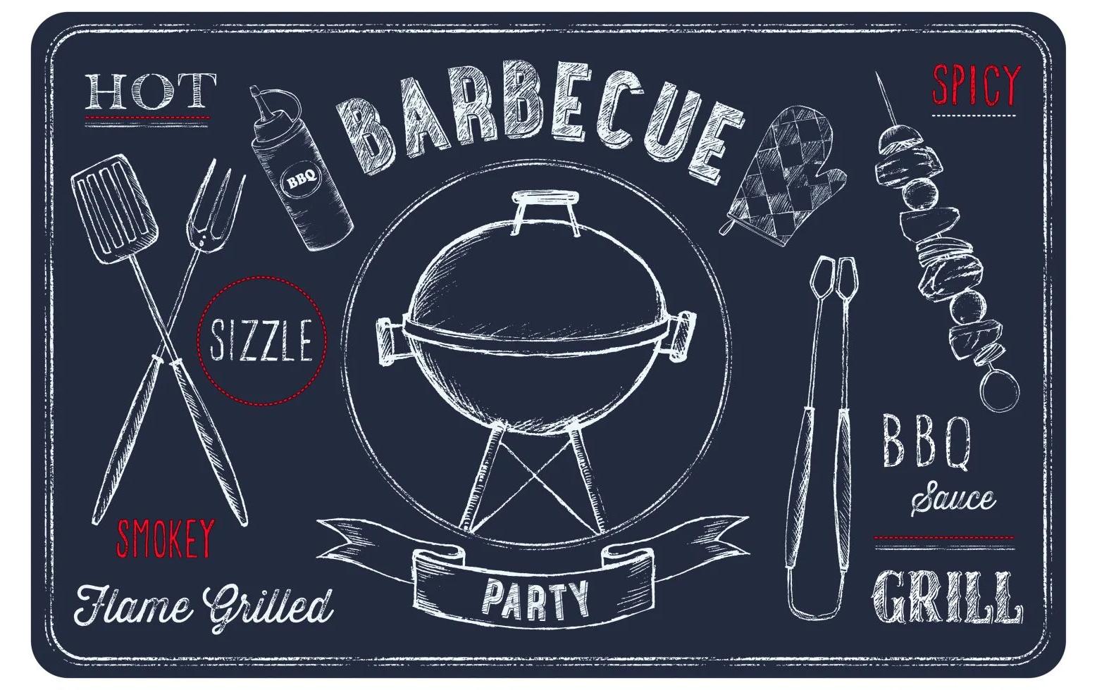 d-c-table Tischset Barbecue
