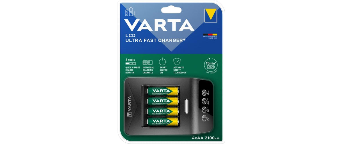 VARTA LCD Ultra Fast Charger+