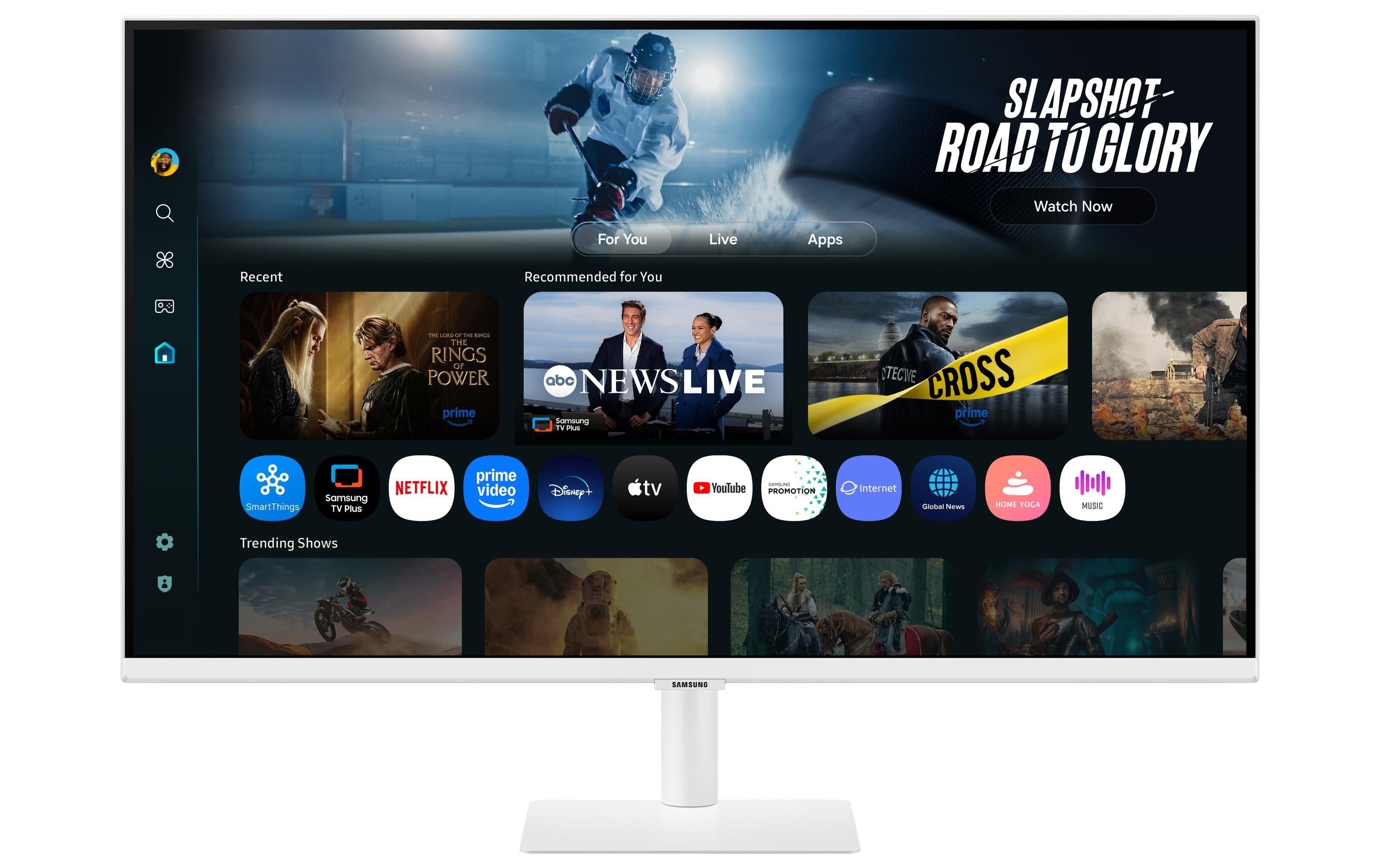 Samsung LS32FM703UUXEN, 32, white