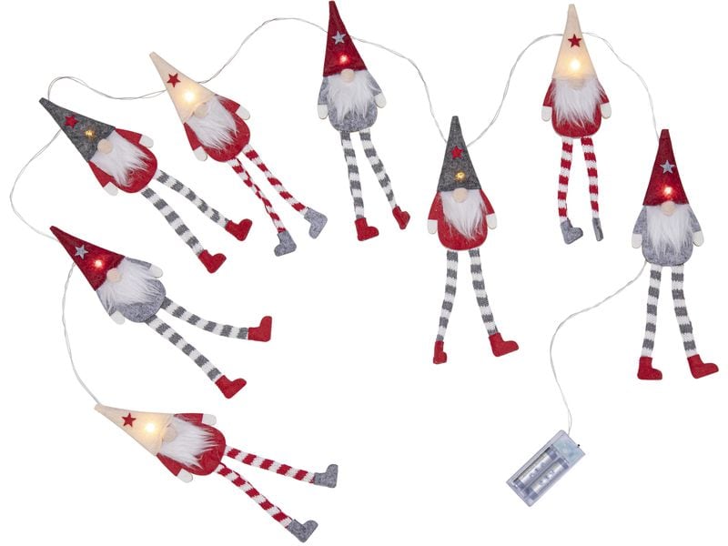 Star Trading | Lichterkette Alf | Indoor, Warmweiss, Rot