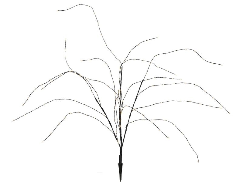 Star Trading | Decorativer Baum Reedy | IP44, Warmweiss, 160 LEDs