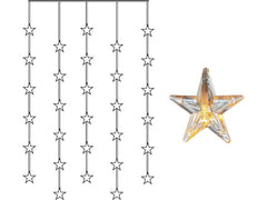 Star Trading | Sternenlichtervorhang | IP20, Warmweiss, 30 LED