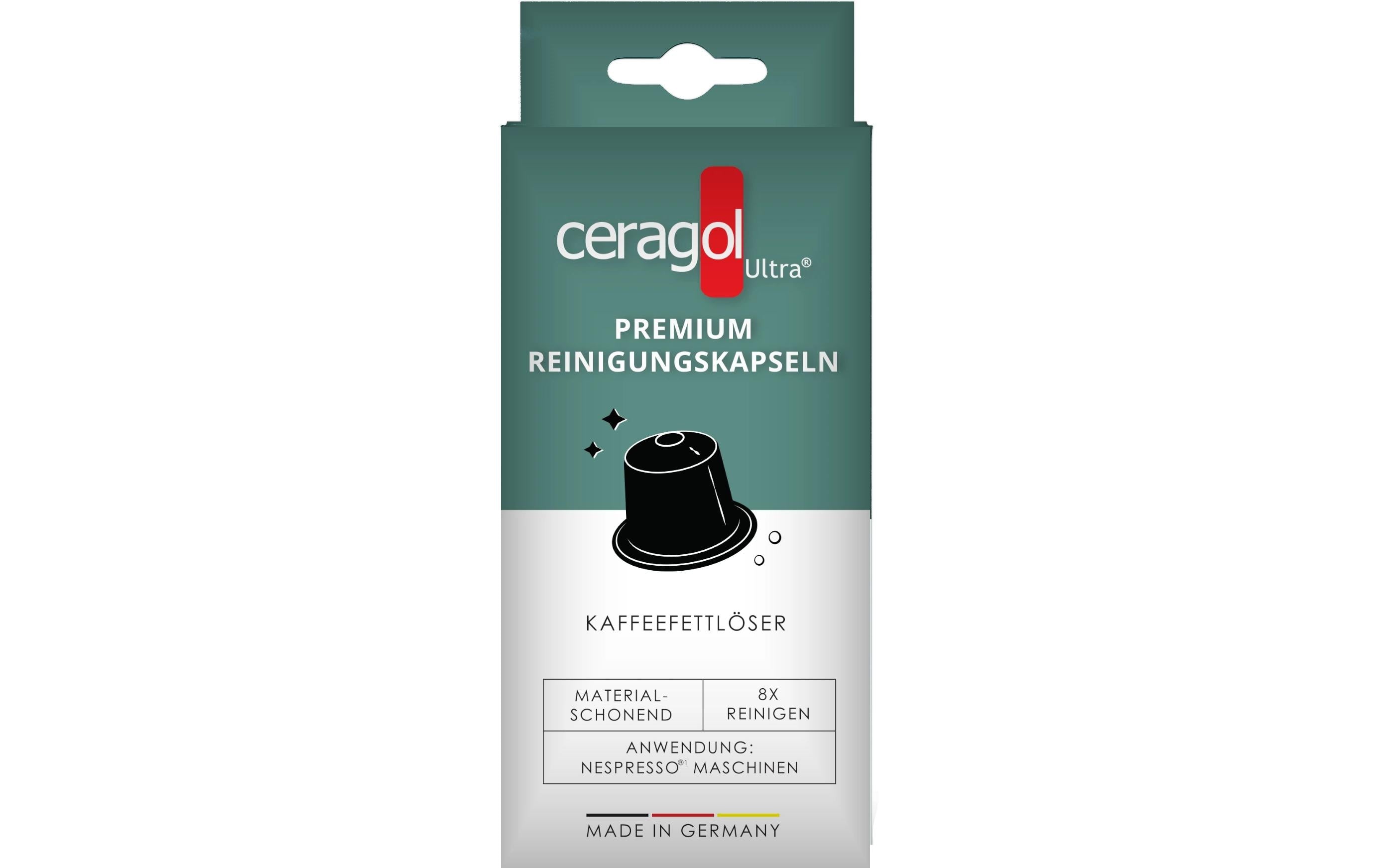 Ceragol Fettlöser für Kapselmaschinen