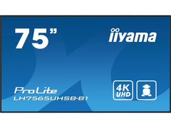 iiyama | LH7565UHSB-B1 | 75, IPS, UHD, 800cd, Android