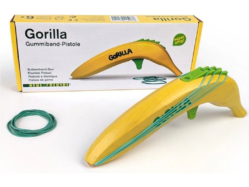 Neue Freunde | Gorilla Gummiband Pistole | mit Lade Automatik