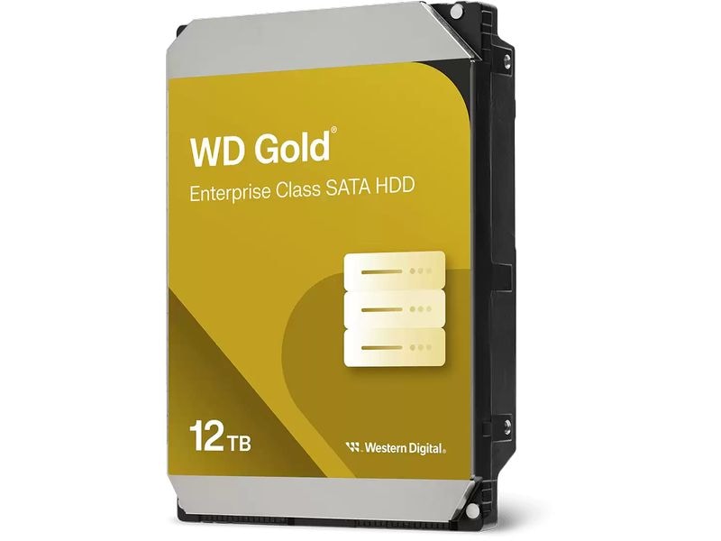 Western Digital | WD Gold 3.5 12TB | 512e, 24x7, 7200rpm, 512MB Cache