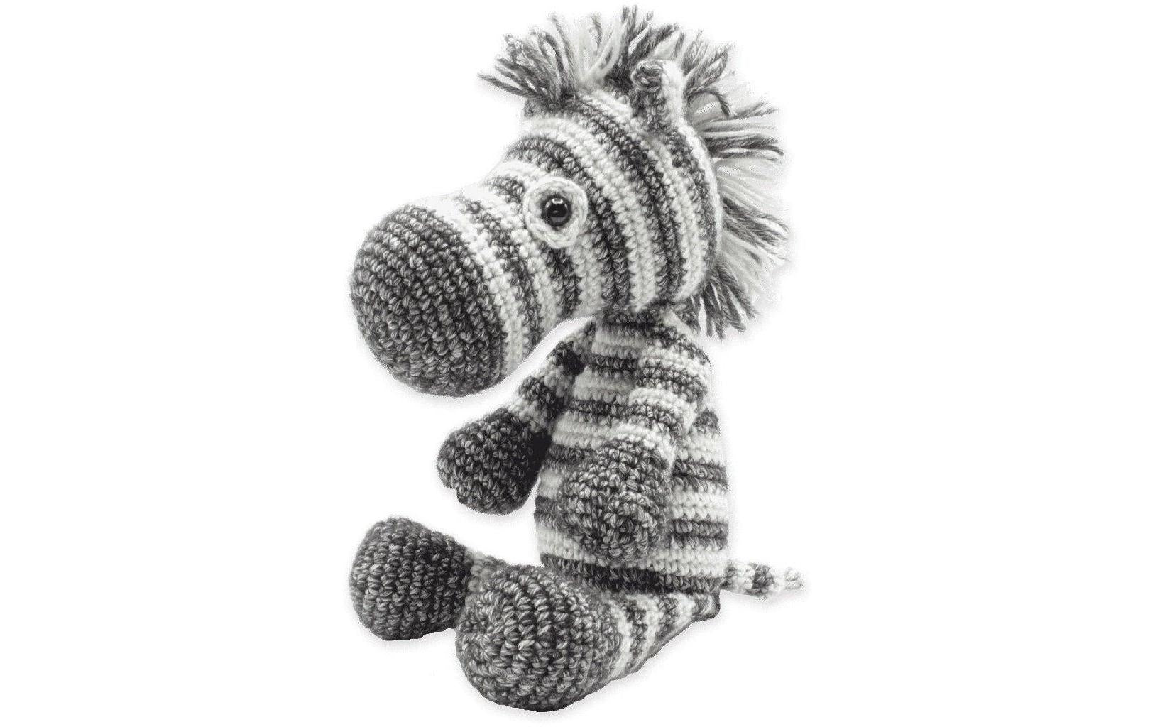 Hardicraft, Häkelset Dirk Zebra 25 cm
