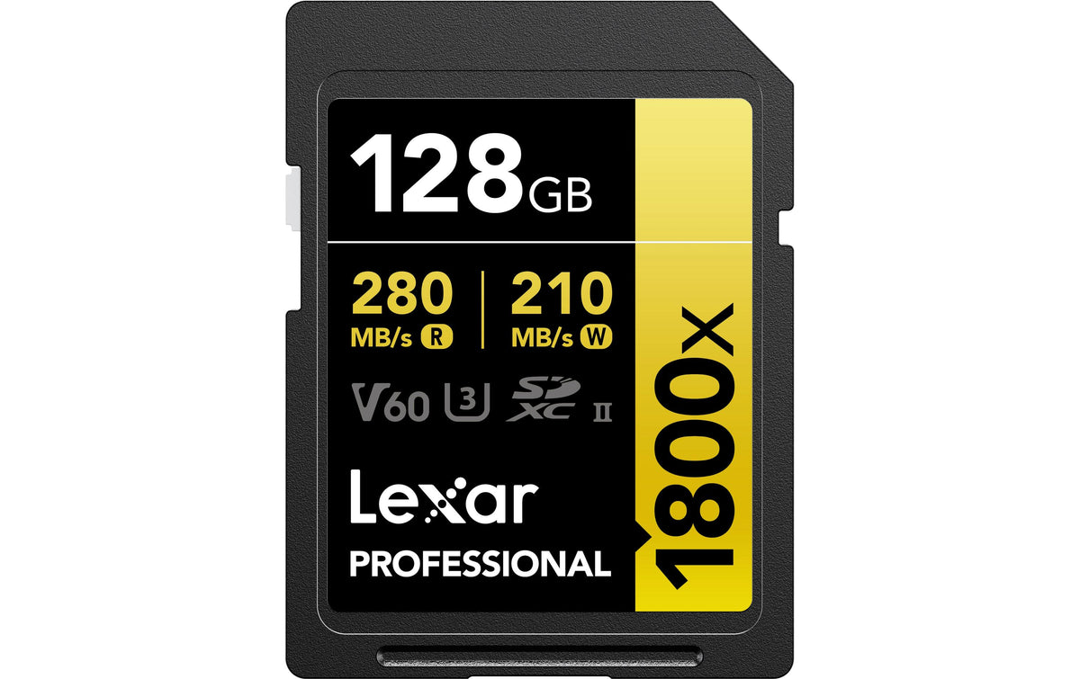 Lexar Professional SDXC 1800x UHS-II 128GB
