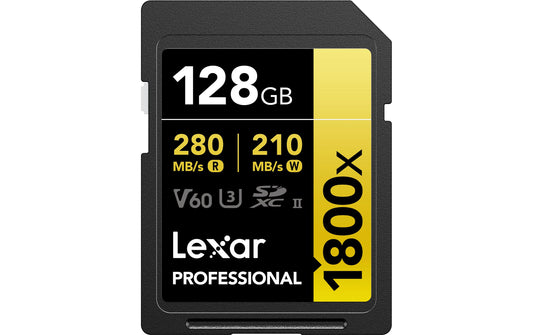 Lexar Professional SDXC 1800x UHS-II 128GB