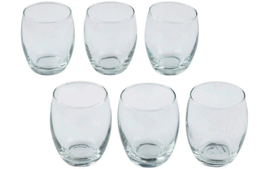 alpina | Trinkglas 350ml, 6 Stück | Glas, 7.7x10 cm (DxH)