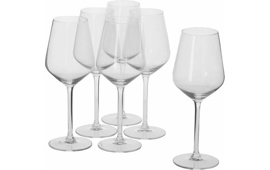 alpina | Weingläser Weisswein, 6 Stück | 37 cl, Glas