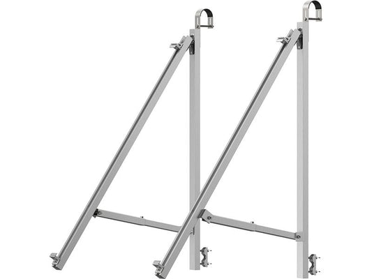 EcoFlow | Halterung halbgeschlossener Balkon | Silber